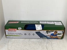 COLEMAN SELF-INFLATING AIR BED WITH PILLOW