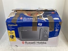 RUSSELL HOBBS MANUAL 20L MICROWAVE - MODEL NO. RHMM827SS