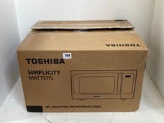 TOSHIBA 800W MICROWAVE OVEN - MODEL NO. ML-EM23P(SS)