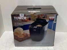 TOWER FAST BAKE 2LB DIGITAL BREAD MAKER