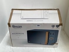 SWAN NORDIC COLLECTION 20L 800W DIGITAL MICROWAVE SLATE GREY