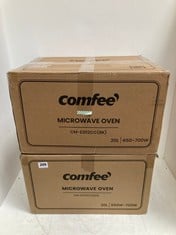 COMFEE 700W MICROWAVE OVEN - MODEL NO. CM-E202CC(BK) TO INCLUDE COMFEE 700W MICROWAVE OVEN - MODEL NO. CM-E202CC(WH)