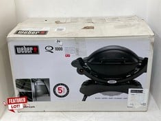 WEBER Q 1000 GAS BARBECUE GRILL WITH STAND 50010374 - RRP £350