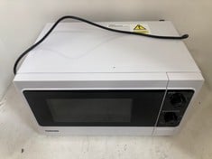 TOSHIBA 800W MICROWAVE OVEN - MODEL NO. MM-MM20P(WH)