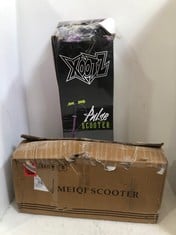 XOOTZ PULSE SCISSOR TRI-WHEEL SCOOTER TO INCLUDE MEIQI SCOOTER