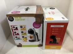 DELONGHI NESCAFE DOLCE GUSTO PICCOLO XS COFFEE MACHINE TO INCLUDE DELONGHI NESCAFE DOLCE GUSTO MINI ME COFFEE MACHINE