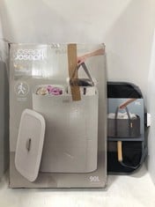 JOSEPH JOSEPH TOTA 90L EASY-EMPTY LAUNDRY BASKET TO INCLUDE 35L LAUNDRY BASKET