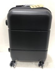 KONO BLACK 4 WHEEL SUITCASE