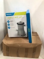 3 X ASSORTED ITEMS TO INCLUDE BESTWAY 3028L FILTER PUMP