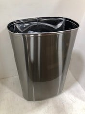 50L RECTANGULAR SENSOR BIN STAINLESS STEEL