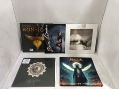 5 X ASSORTED VINYLS TO INCLUDE DUA LIPA FUTURE NOSTALGIA THE MOONLIGHT EDITION VINYL