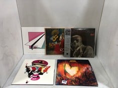 5 X ASSORTED VINYLS TO INCLUDE SNOW PATROL THE FOREST IS THE PATH VINYL