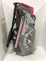 CALLAWAY GREY/PINK GOLF BAG