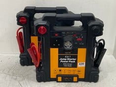 2 X 6-IN-1 JUMP STARTER POWER PACK - RRP £101