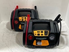 2 X 6-IN-1 JUMP STARTER POWER PACK - RRP £101