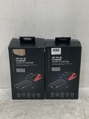 2 X ADVANCED LITHIUM JUMP STARTER 3L