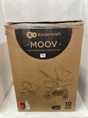 KINDERKRAFT MOOV 3-IN-1 MULTIFUNCTIONAL STROLLER - RRP £259