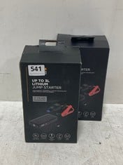 2 X ADVANCED LITHIUM JUMP STARTER 3L