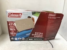 COLEMAN EXTRA DURABLE RAISED DOUBLE AIRBED