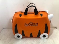 TRUNKI TIPU THE TIGER RIDE ON SUITCASE ORANGE