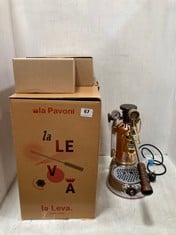 LA PAVONI EDUCATED EXPERT ESPRESSO COFFEE MACHINE - MODEL NO. LPLESE01EU - RRP £1489