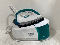 MORPHY RICHARDS POWER STEAM ELITE 2400W STEAM GENERATOR IRON WHITE/GREEN 332014 - RRP £209