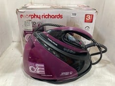 MORPHY RICHARDS 3000W STEAM GENERATOR IRON MULBERRY 332102 - RRP £249