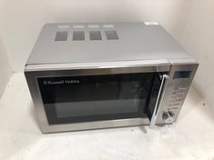 RUSSELL HOBBS COMPACT STAINLESS STEEL DIGITAL MICROWAVE WITH GRILL - MODEL NO. RHM2031