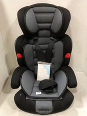 KIDOOLA CHILDREN'S CAR SEAT GREY & BLACK