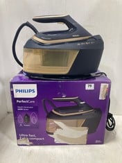 PHILIPS PERFECTCARE SERIES 6000 STEAM GENERATOR IRON BLACK - RRP £266