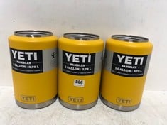 3 X YETI RAMBLER 1 GALLON JUG