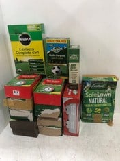 QTY OF ASSORTED LAWN SEED TO INCLUDE MIRACLE-GRO EVERGREEN COMPLETE 4IN1