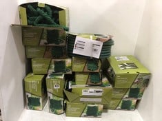 14 X ASSORTED HOSES TO INCLUDE 9 X ASDA 30M EXPANDABLE GARDEN HOSE WITH FITTINGS