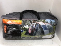 OZARK TRAIL 6 PERSON TUNNEL TENT GREY/ORANGE - RRP £119