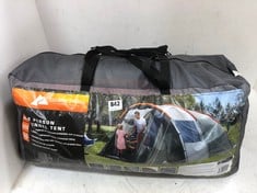 OZARK TRAIL 6 PERSON TUNNEL TENT GREY/ORANGE - RRP £119