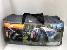 OZARK TRAIL 6 PERSON TUNNEL TENT GREY/ORANGE - RRP £119