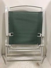 4 X ASDA GEORGE GREEN SUN LOUNGER CHAIR