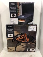 4 X ASSORTED OUTDOOR COOKING APPLIANCES TO INCLUDE GEORGE HOME PIZZA OVEN AND PIZZA PADDLE