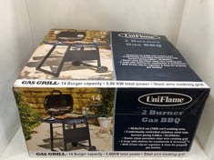 UNIFLAME 2 BURNER GAS BBQ - RRP £99