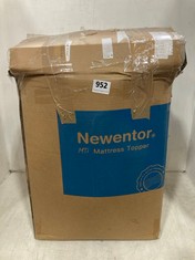 NEWENTOR MATTRESS TOPPER MODEL NO - MT1 - RRP £119