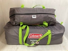 COLEMAN DARWIN 2 TENT AND COLEMAN DARWIN 4+ TENT