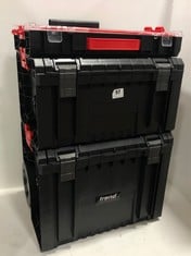 TREND TOOL TECHNOLOGY 3 PIECE MODULAR ROLLING TOOLBOX