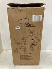 ROMA UPTOWN RIDER 4 WHEEL TODDLER SEAT AND STEERING WHEEL - RRP £149