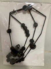 48 X STONE THE CROWS BLACK STICKS AND BAUBLES NECKLACE - LNG 135CM - TOTAL RRP £528