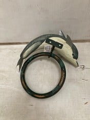 24 X STONE THE CROWS TOWEL RING - DOLPHIN - DIAMETER 13CM - TOTAL RRP £672