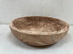 7 X STONE THE CROWS LARGE ROUND BOWL -DIAMETER 34CMS - TOTAL RRP £280