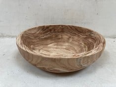 7 X STONE THE CROWS LARGE ROUND BOWL -DIAMETER 34CMS - TOTAL RRP £280