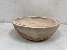 7 X STONE THE CROWS LARGE ROUND BOWL -DIAMETER 34CMS - TOTAL RRP £280