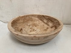 7 X STONE THE CROWS LARGE ROUND BOWL -DIAMETERMETER 34CMS - TOTAL RRP £280