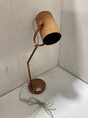 1 X STONE THE CROWS CYLINDER COPPER DESK LAMP